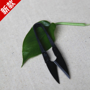 DIY手工拼布辅料工具黑色高碳DIY手工辅料工具弹簧纱线剪小剪刀