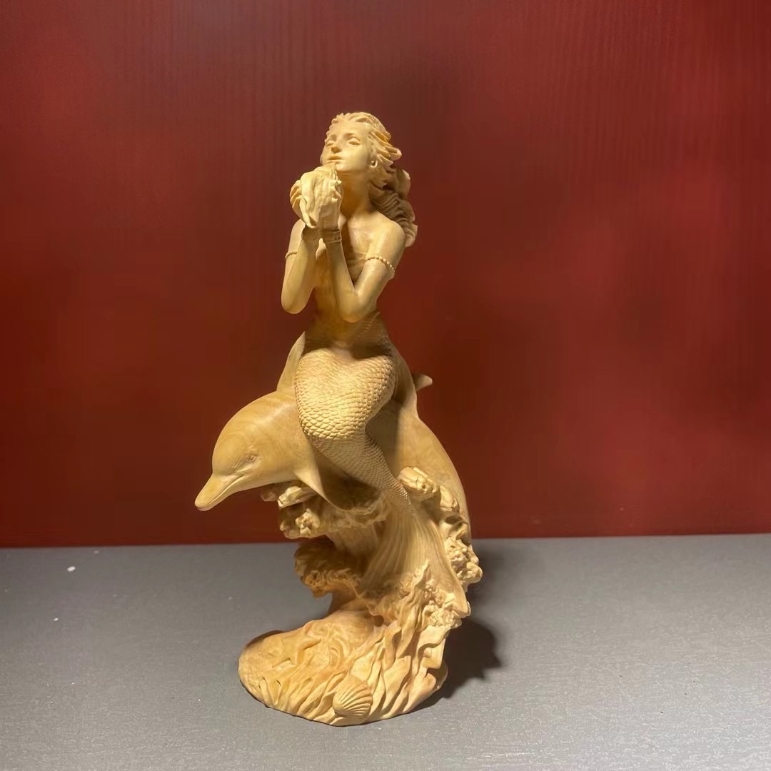 工艺品黄杨木雕刻小叶黄杨木