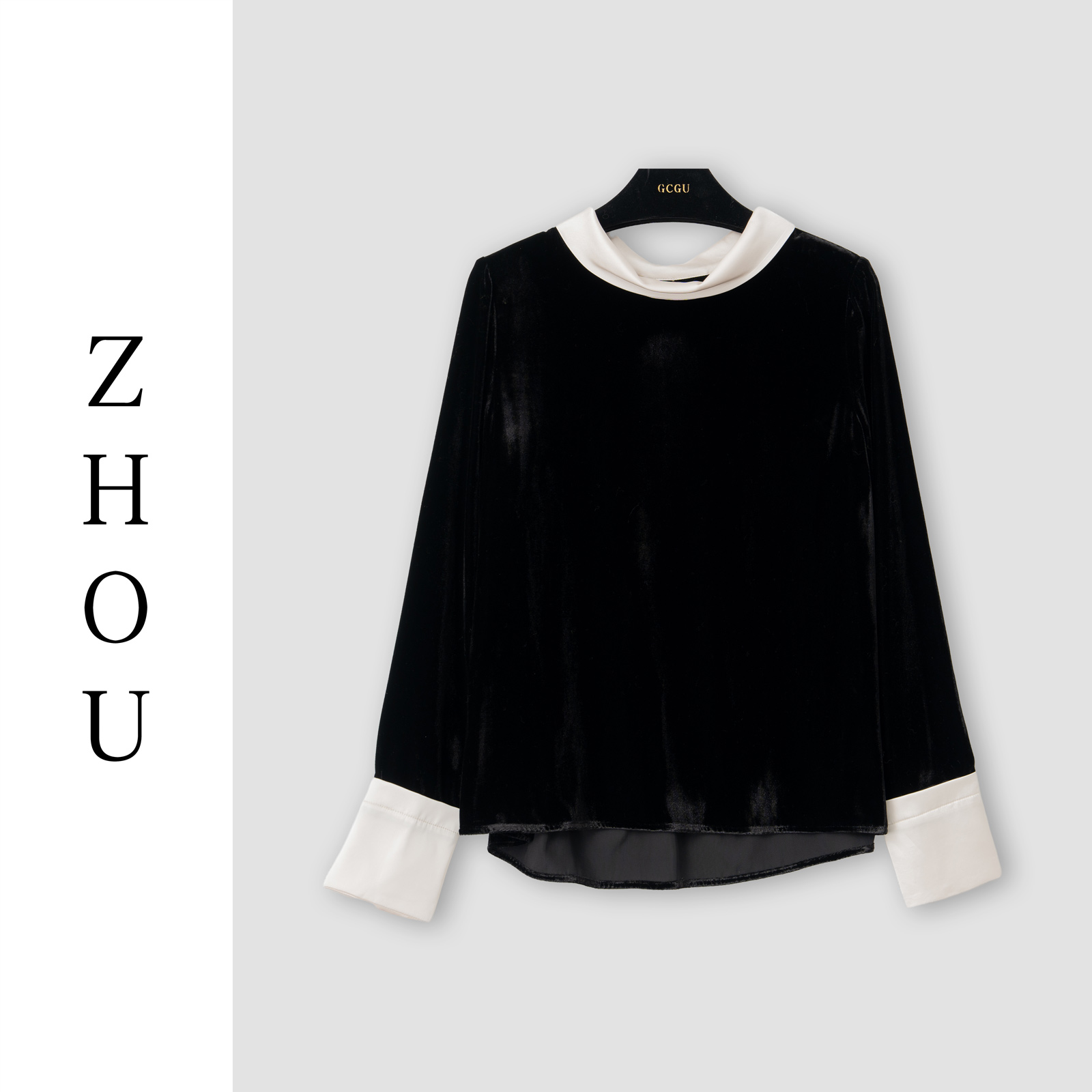 （周哥甄选）黑色上衣-45128