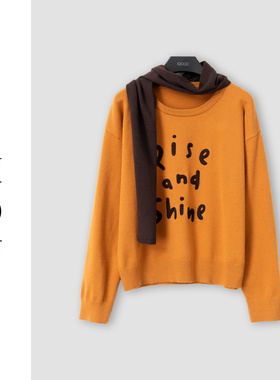 （周哥甄选）桔色上衣-32334