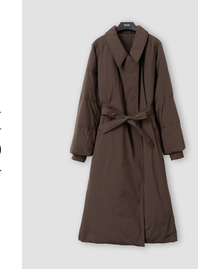 （周哥甄选）咖色羽绒服-32632