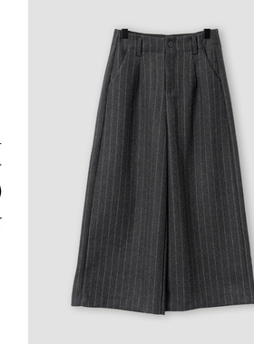 （周哥甄选）灰色休闲裤-32698