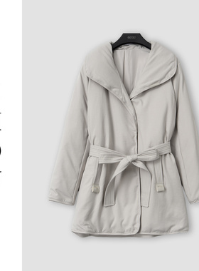 （周哥甄选）米色羽绒外套-31813