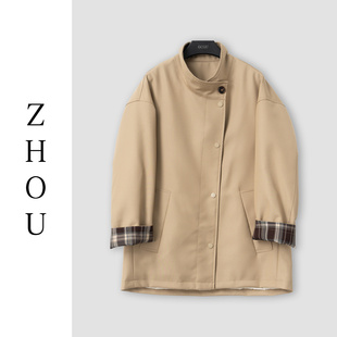 (周哥甄选)卡其色羽绒外套-31987