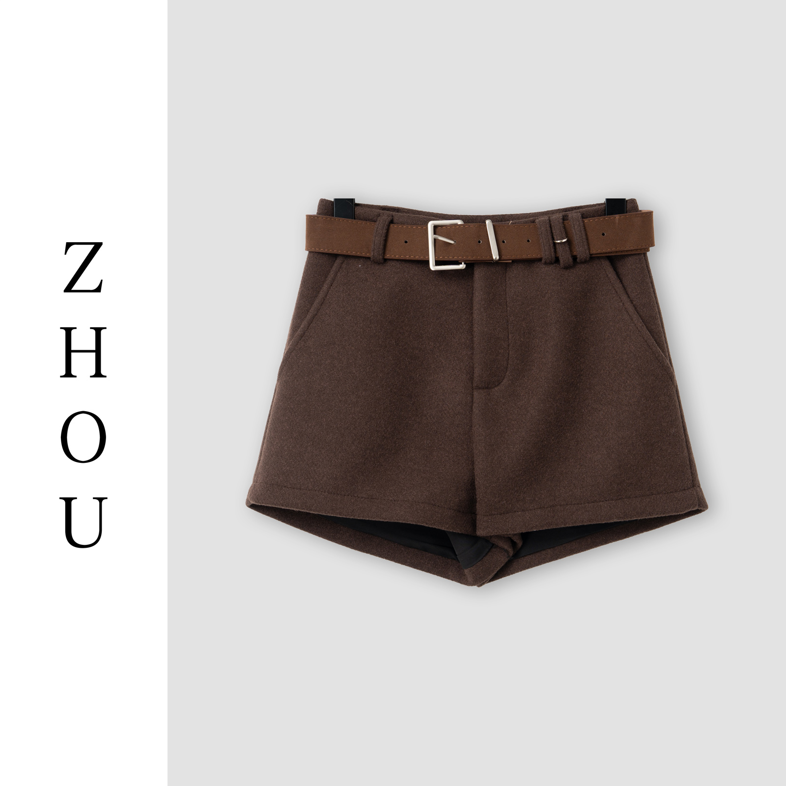 （周哥甄选）咖色裤子-32056