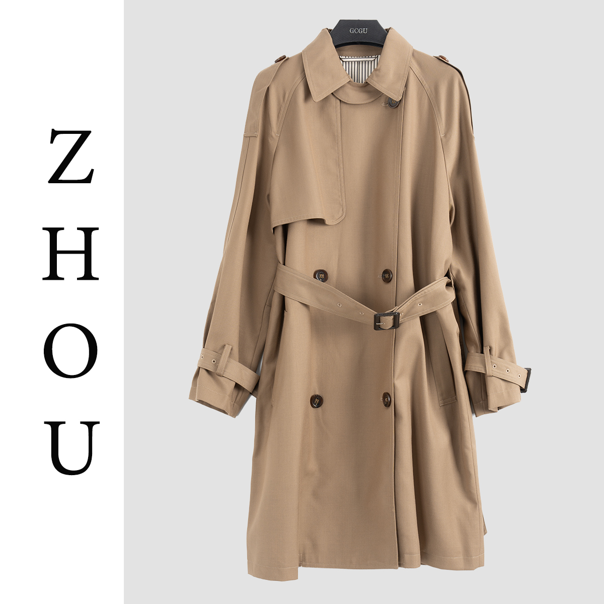 深卡其高端轻奢外套-20082