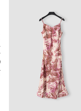 （周哥甄选）粉红连衣裙-22070