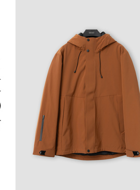 （周哥甄选）橙色羽绒外套-32088