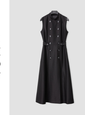 （周哥甄选）黑色连衣裙-30044