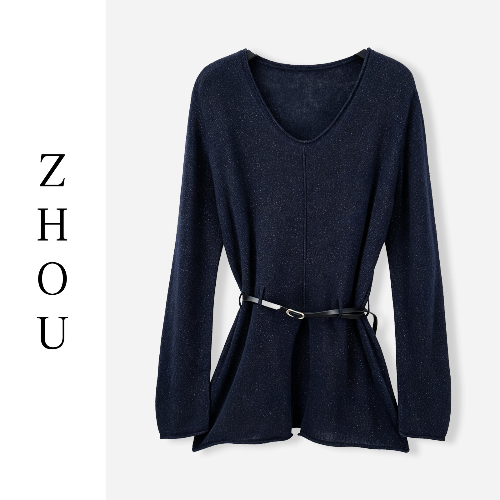 （周哥甄选）藏青色上衣-33890