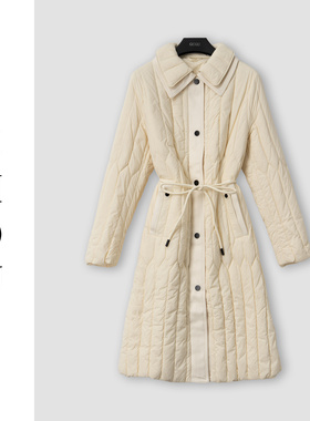 （周哥甄选）米色羽绒外套-31802