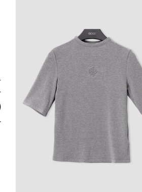 灰色气质百搭慵懒风上衣-16904