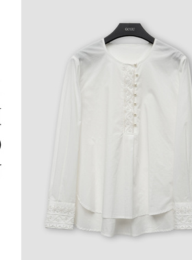 （周哥甄选）白色上衣-70140
