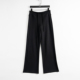 黑色高腰阔腿裤 20947