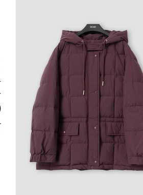 （周哥甄选）紫色羽绒服-32804