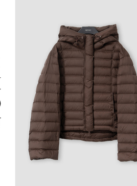 （周哥甄选）咖色羽绒服-32953