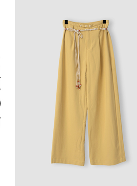 （周哥甄选）黄色裤子-23004