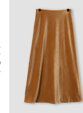 （周哥甄选）黄色半身裙-32742