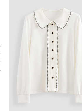 米色气质温柔风高级感新款针织衫-18552