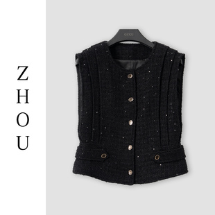 （周哥甄选）月胧黑马甲-024080084