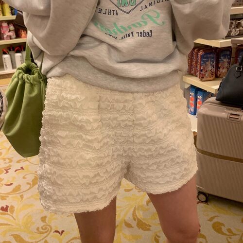 2026春夏新款韩版高腰显瘦百搭A字短裤女宽松休闲阔腿裤