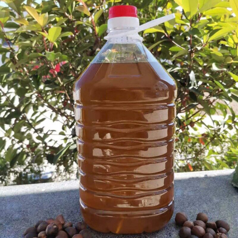 25年新山茶籽油千岛湖土特产野生小颗粒茶籽农家自榨食用纯土茶油