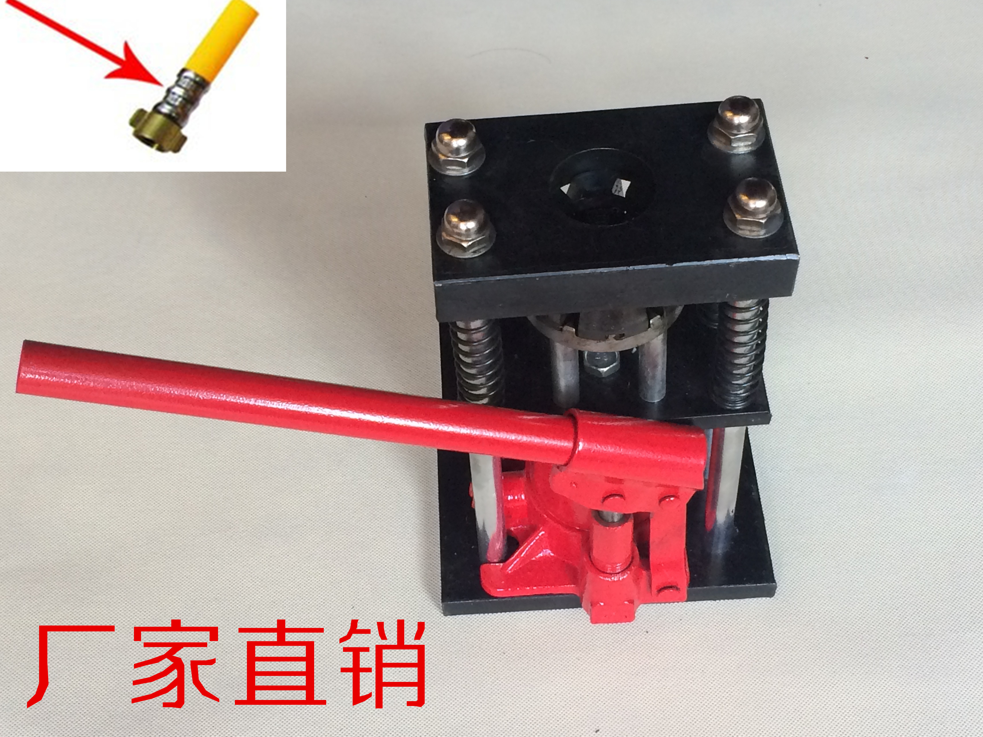 农用打药泵喷雾器高压胶管专用快速压管机 扣压锁紧器 厂家 12mm