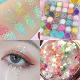 Super Flash Stage Seee Eye Shadow Flash Powder Blink Crystal Eye Flash Flash Gel Cream Makeup Makeup Kids's Kidse