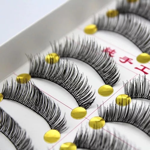 台湾自然浓密纤长款日常假睫毛