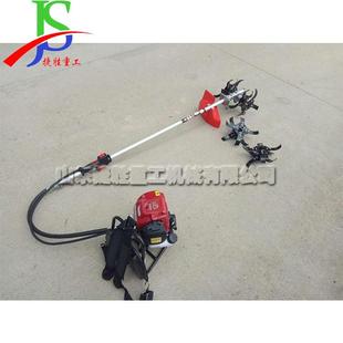 小型松土除草设备经济作物种植中耕割草机便携式园林果园锄草机械