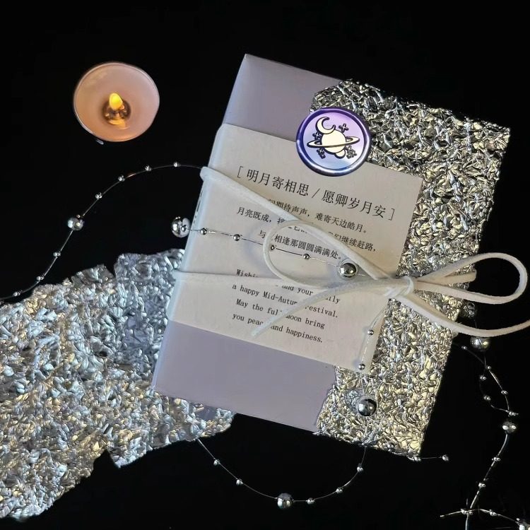 月饼包装盒中秋节新中式蛋黄酥4粒2粒桃花酥烘焙礼品礼盒装送礼