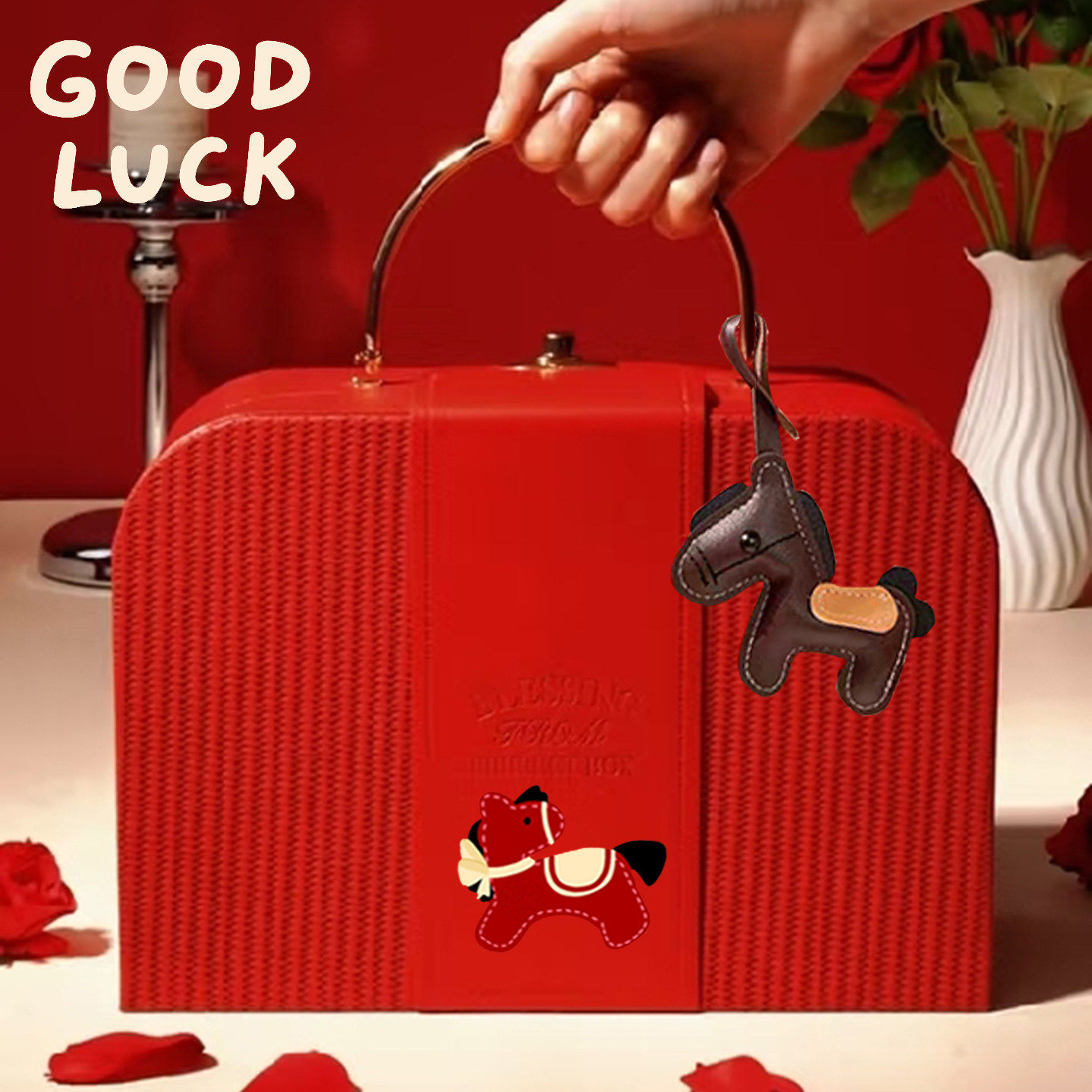 2026新年马年包装盒年货烘焙雪花酥茶叶燕窝饼干特产坚果伴手礼盒,节庆用品/礼品,创意礼盒/礼品套组,淘宝优惠券,粉丝福利购,淘宝优惠卷