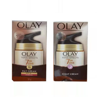 Olay玉蘭油面霜多效修護(hù)霜防曬7重功效合一淡斑潤膚霜日晚霜套裝
