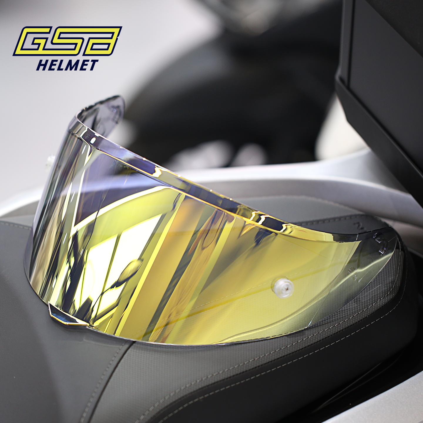 GSBT80型号原装茶色头盔镜片