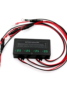 ANGUI HC02-SW电池均衡器太阳能系统调节器2-4X12V 48V4个电瓶