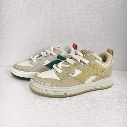 中国李宁女子秋季惟吾pro舒适系带低帮软弹运动休闲鞋AECU110