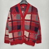 毛衣长袖 开衫 上衣外套AMBV029 日进斗金系列编织衫 李宁男女秋冬季