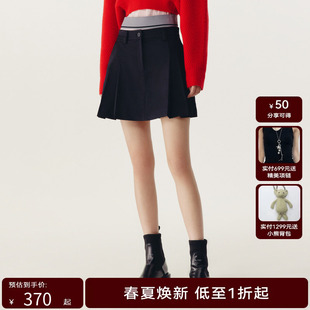 HPLY荷比俪春季 女小A版 型假两件半身裙HYD13700172 新款