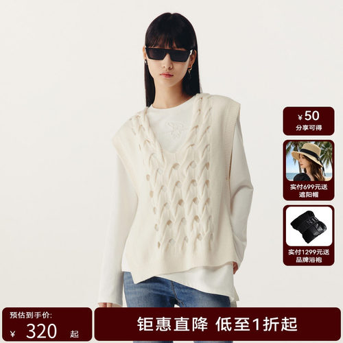 HPLY荷比俪新款女柔软保暖羊毛针织衫HYD12650039-1