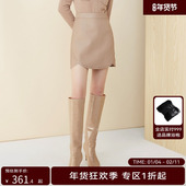 减龄 HPLY荷比俪2020秋季 新品 气质短裙百搭半裙女HEA32730273