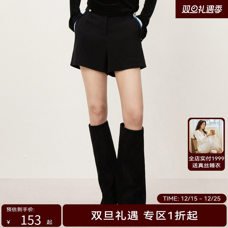 【商场同款】HPLY荷比俪季新款A字裤型显瘦短裤HYD32400127