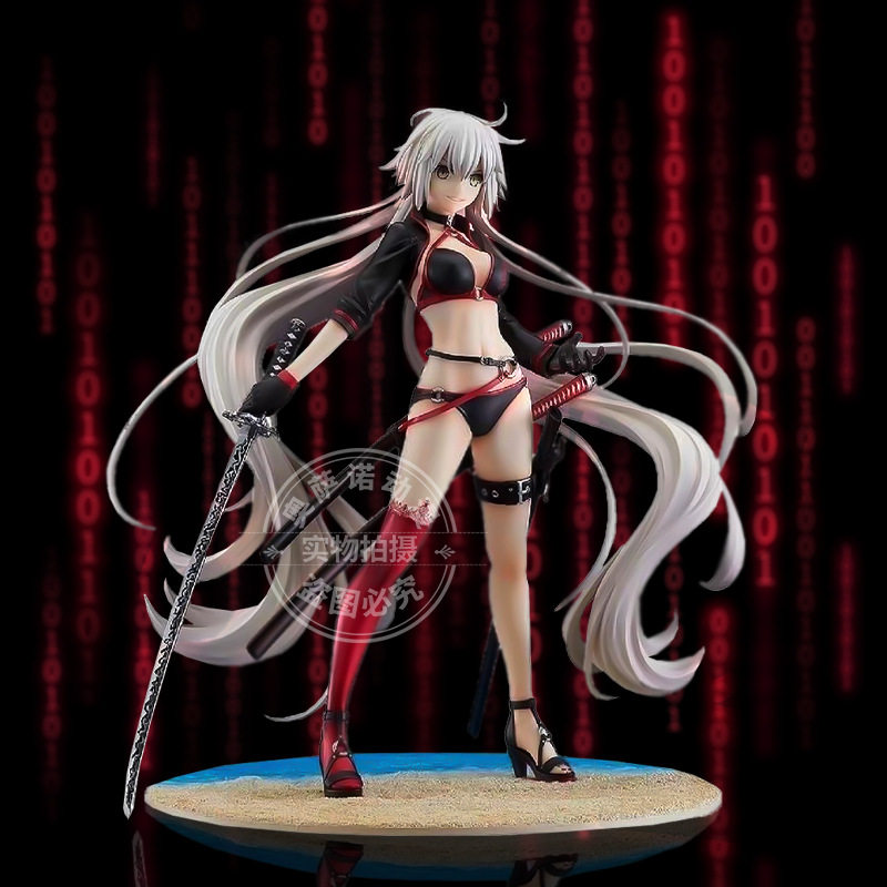 优质FATE 泳装黑贞德fgo手办狂战士反转体美少女动漫GK模型