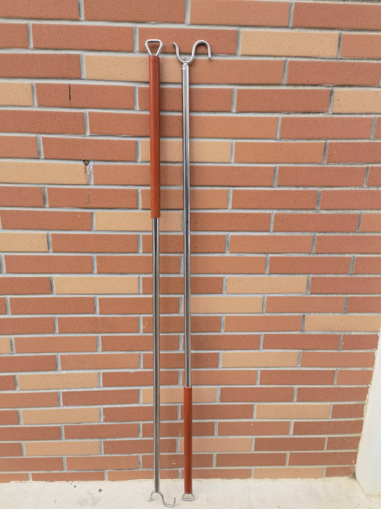 加厚304不锈钢管挂衣杆阳台