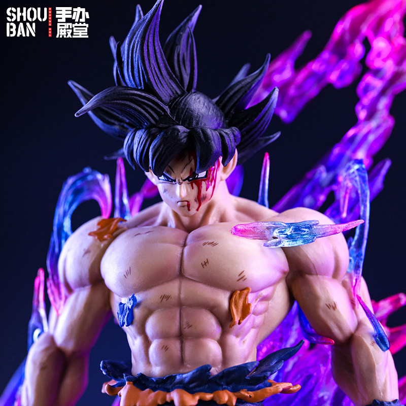 七龙珠手办 ls自在极意功孙悟空 白发觉醒动漫二次元模型桌面摆件