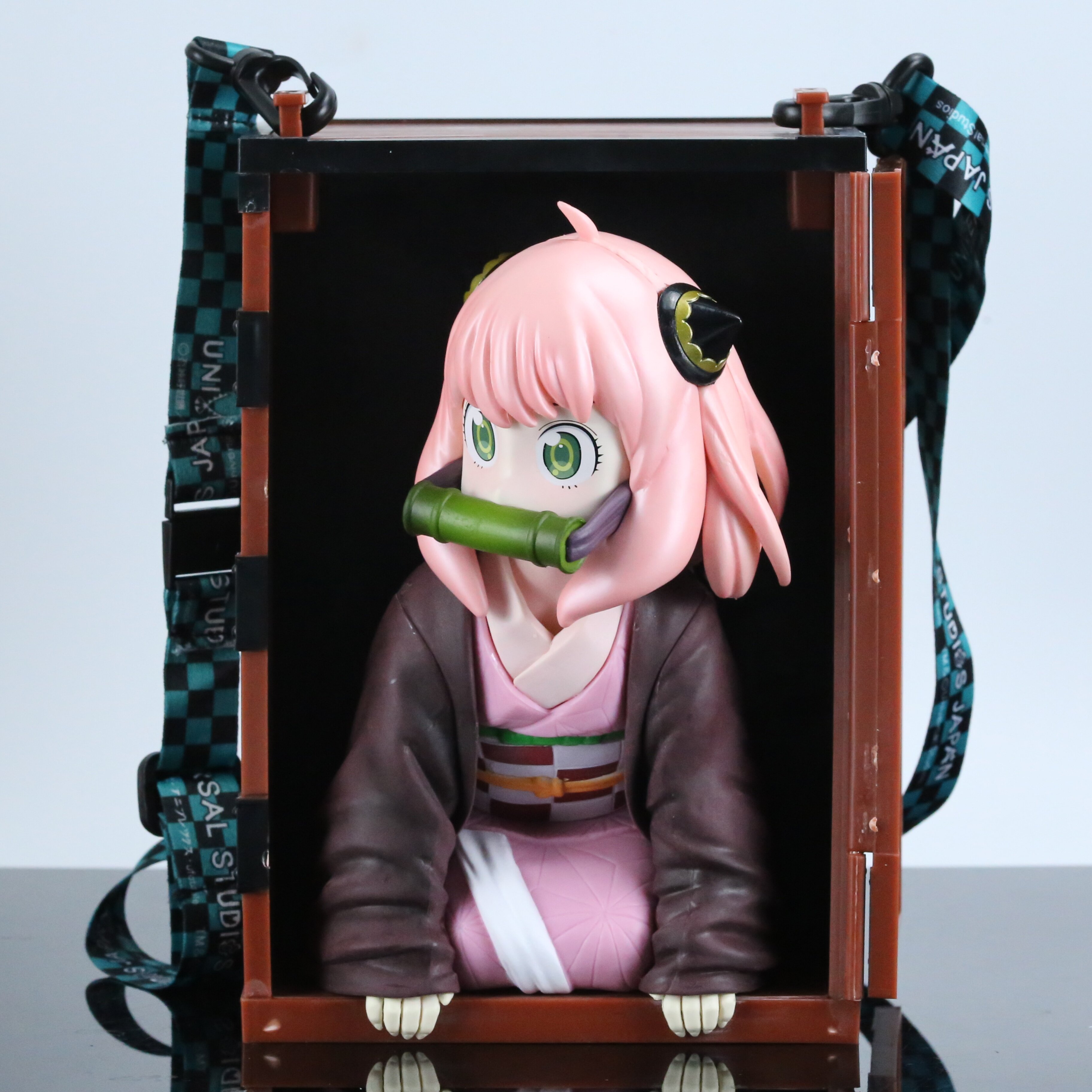 阿尼亚COS祢豆子爆米花箱手办