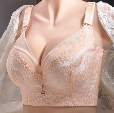 有钢圈上托全罩杯文胸收副乳聚拢