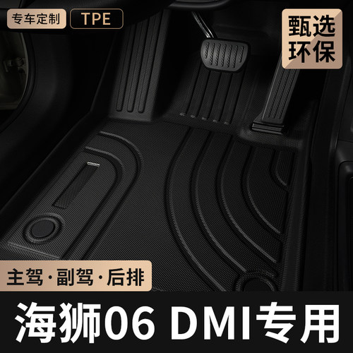 适用比亚迪海狮06dmi汽车脚垫tpe