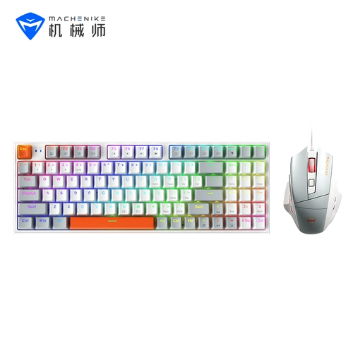 Механический комплект, механическая клавиатура, мышка, ноутбук