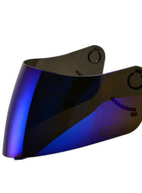 中国台湾SOL头盔镜SS-1 SF-2M SM-2镜片 透明 深茶 电镀蓝 电镀银