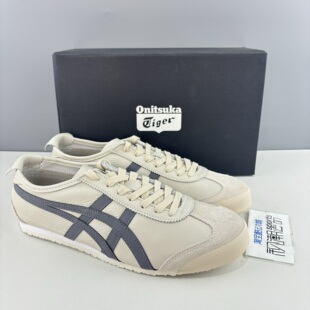 OnitsukaTiger鬼塚虎MEXICO 66燕麦色男女运动休闲鞋1183A201-250